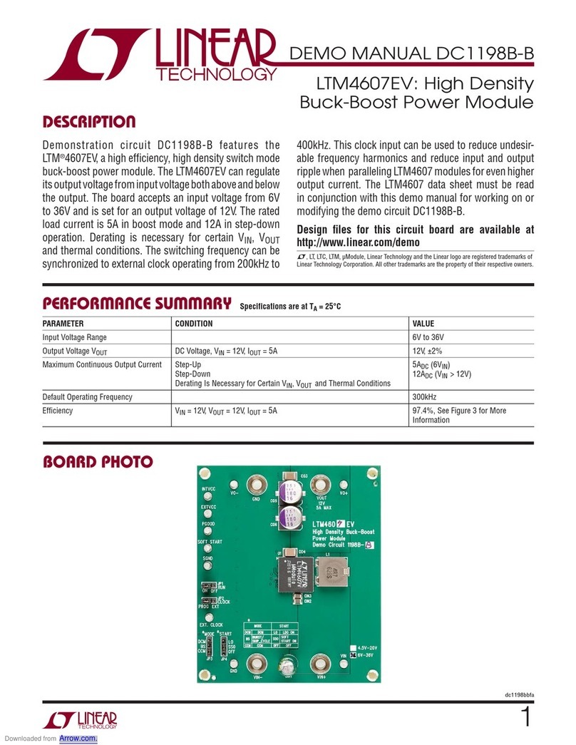 Linear DC1198B-B Quick setup guide