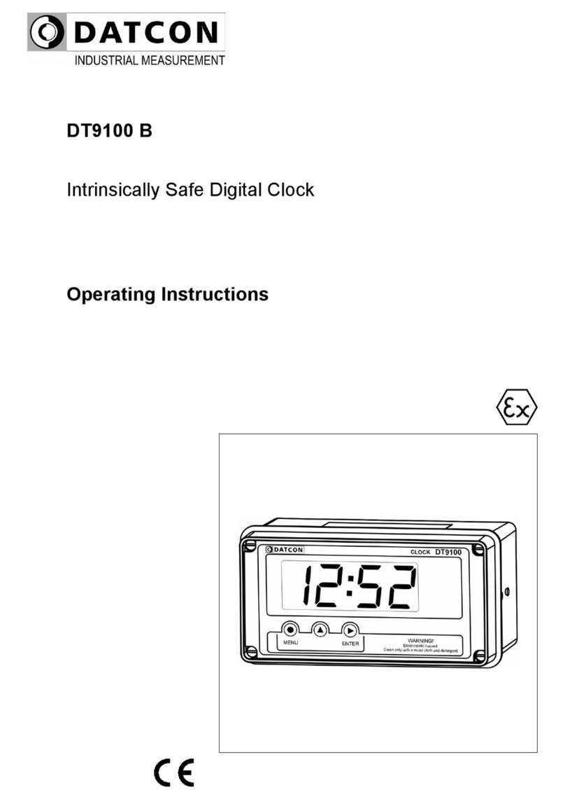 Datcon DT9100 B operating instructions
