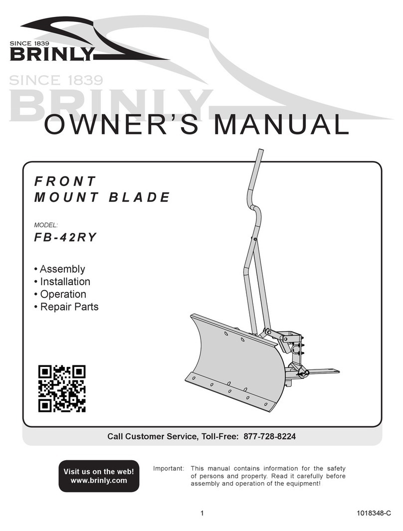 Brinly FB-42RY owner's manual