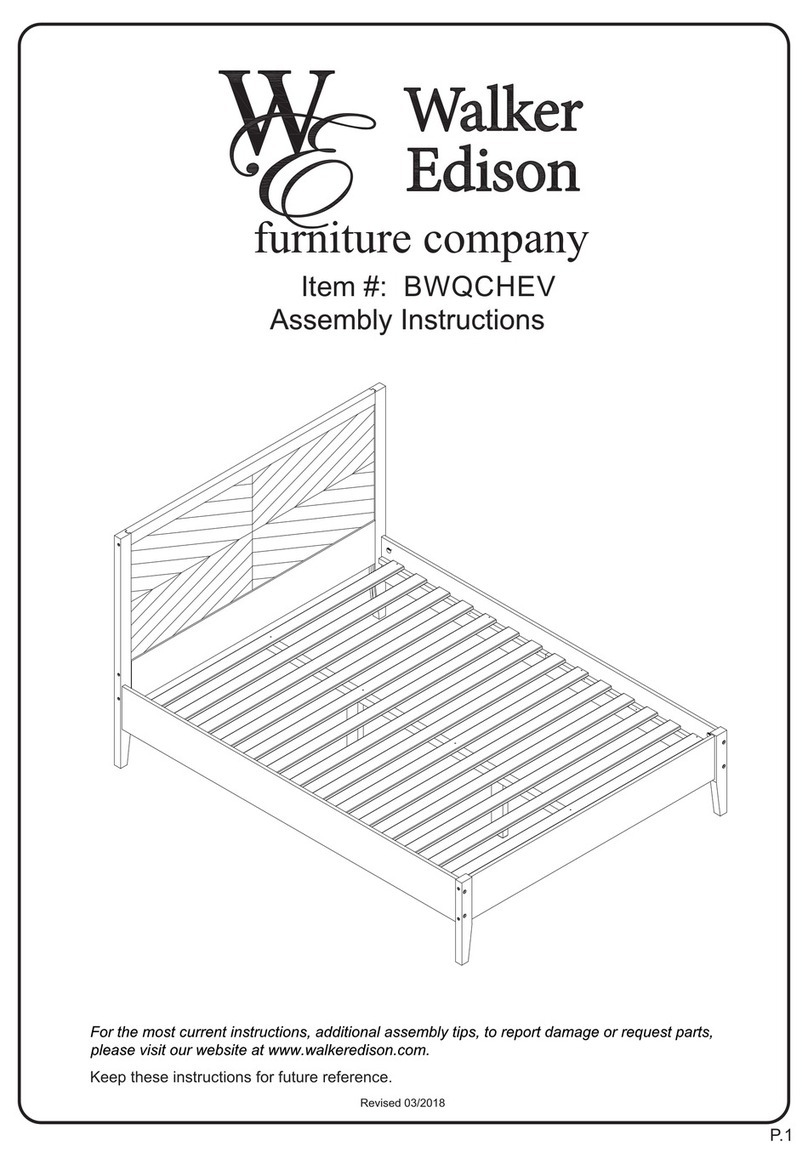 Walker Edison BWQCHEV User manual