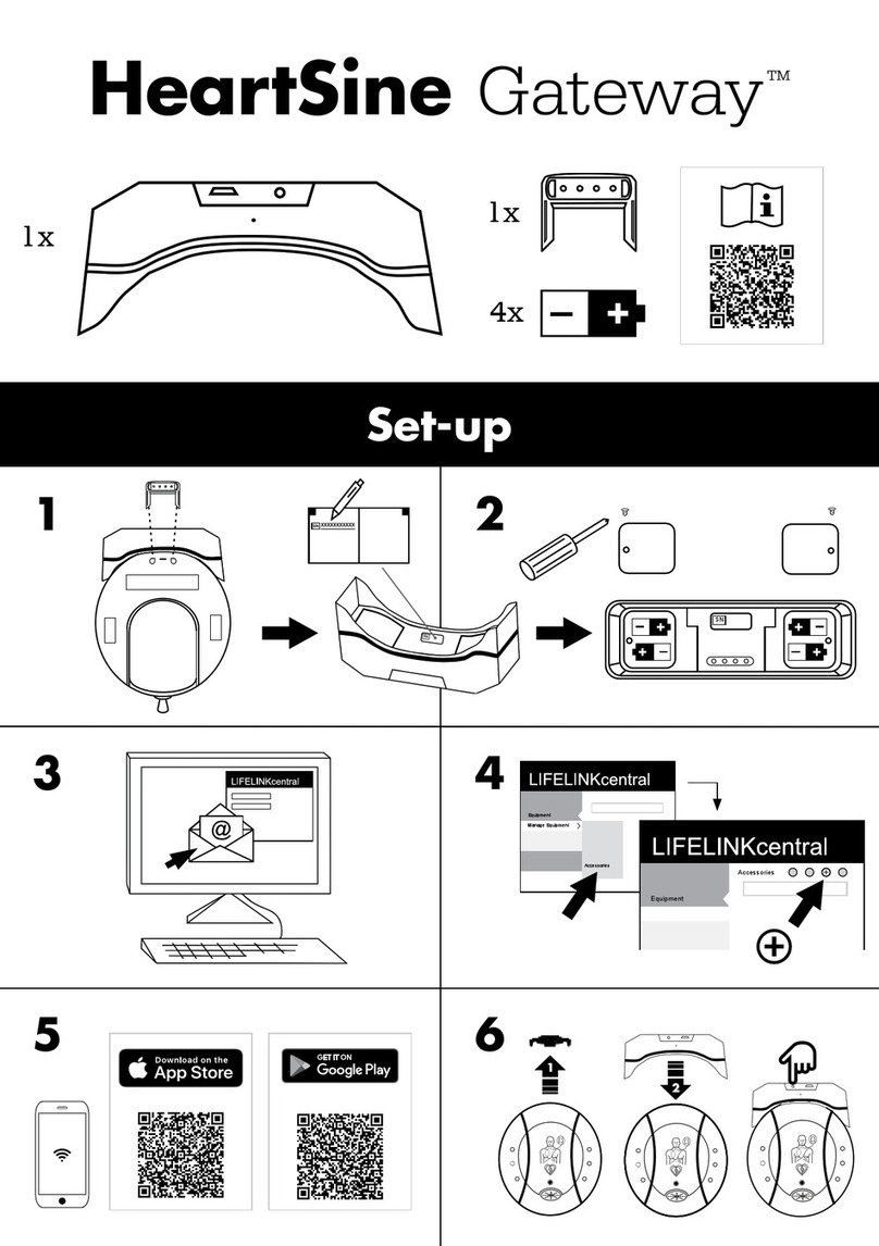 HeartSine Gateway quick start guide HeartSine Gateway quick start guide