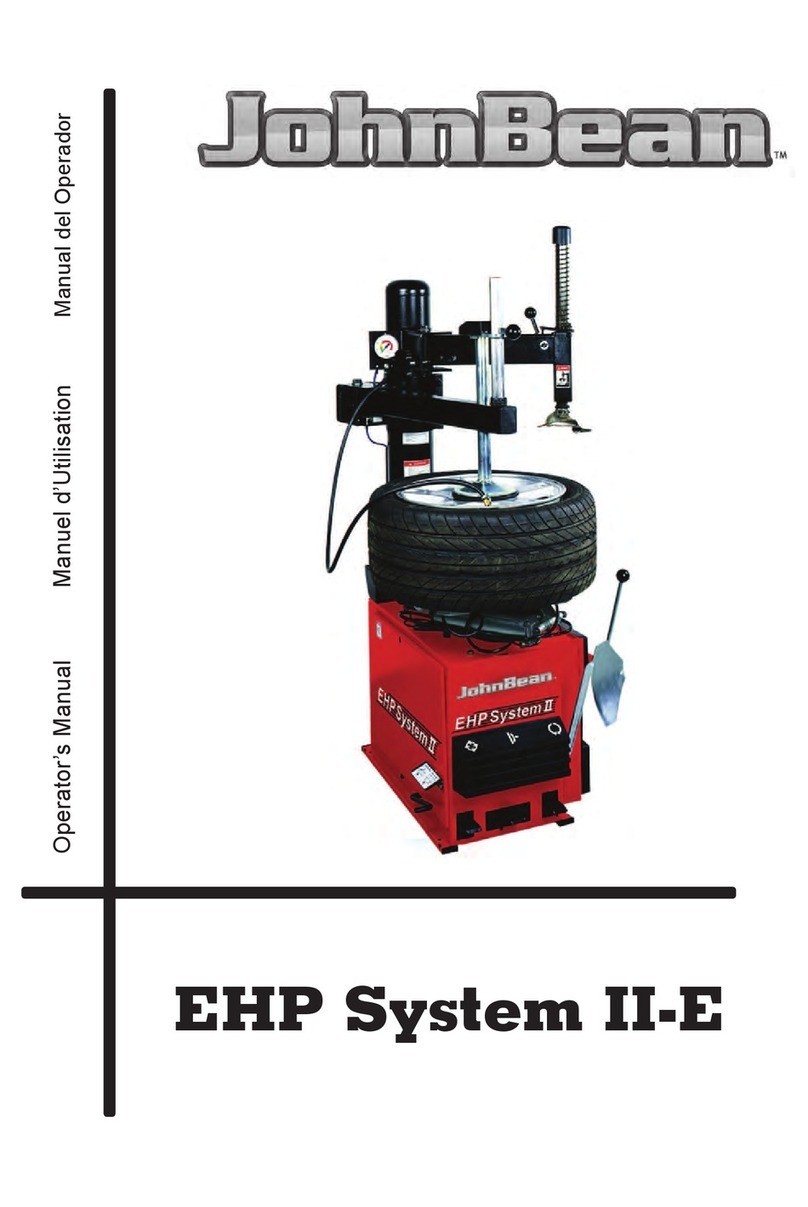 John Bean EHP II-E User manual