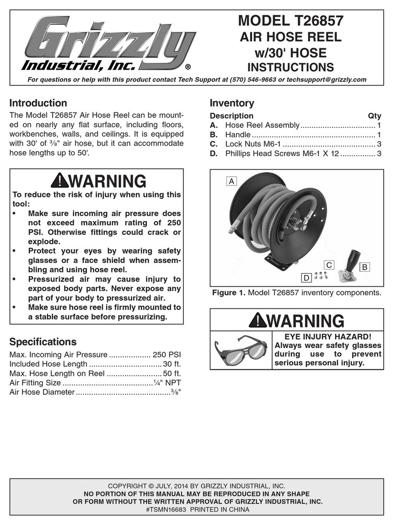 Grizzly T26857 instructions