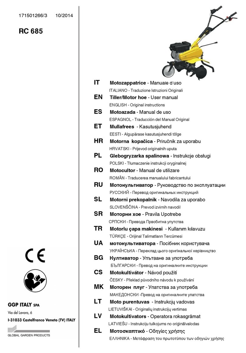 GGP ITALY RC 685 user manual