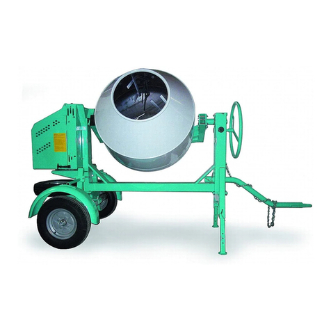 IMER Workman 350 II Manual instruction and parts list