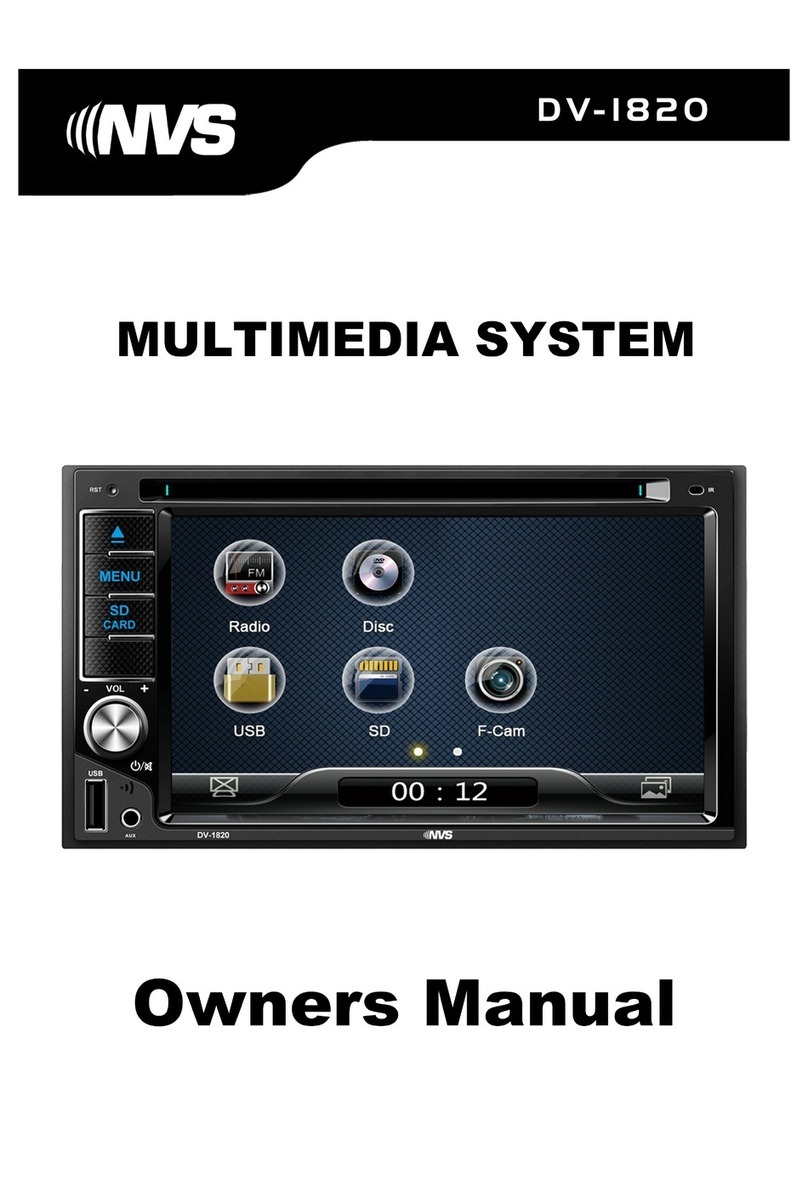 NVS DV-1820 owner's manual