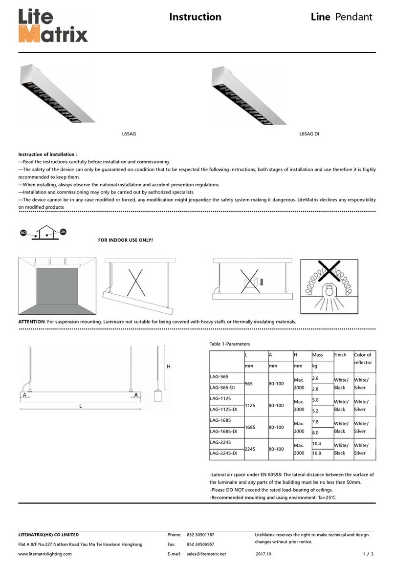 LITEMATRIX Line L65AG Series instructions