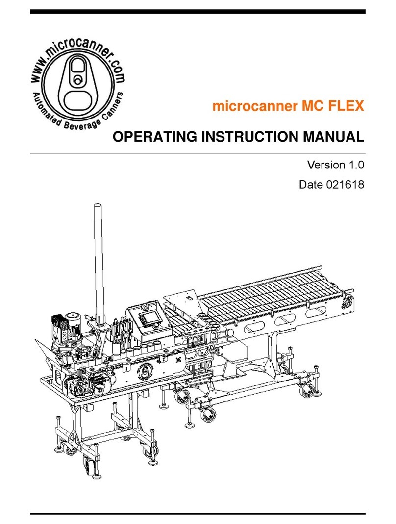 Microcanner MC FLEX Operating instructions manual