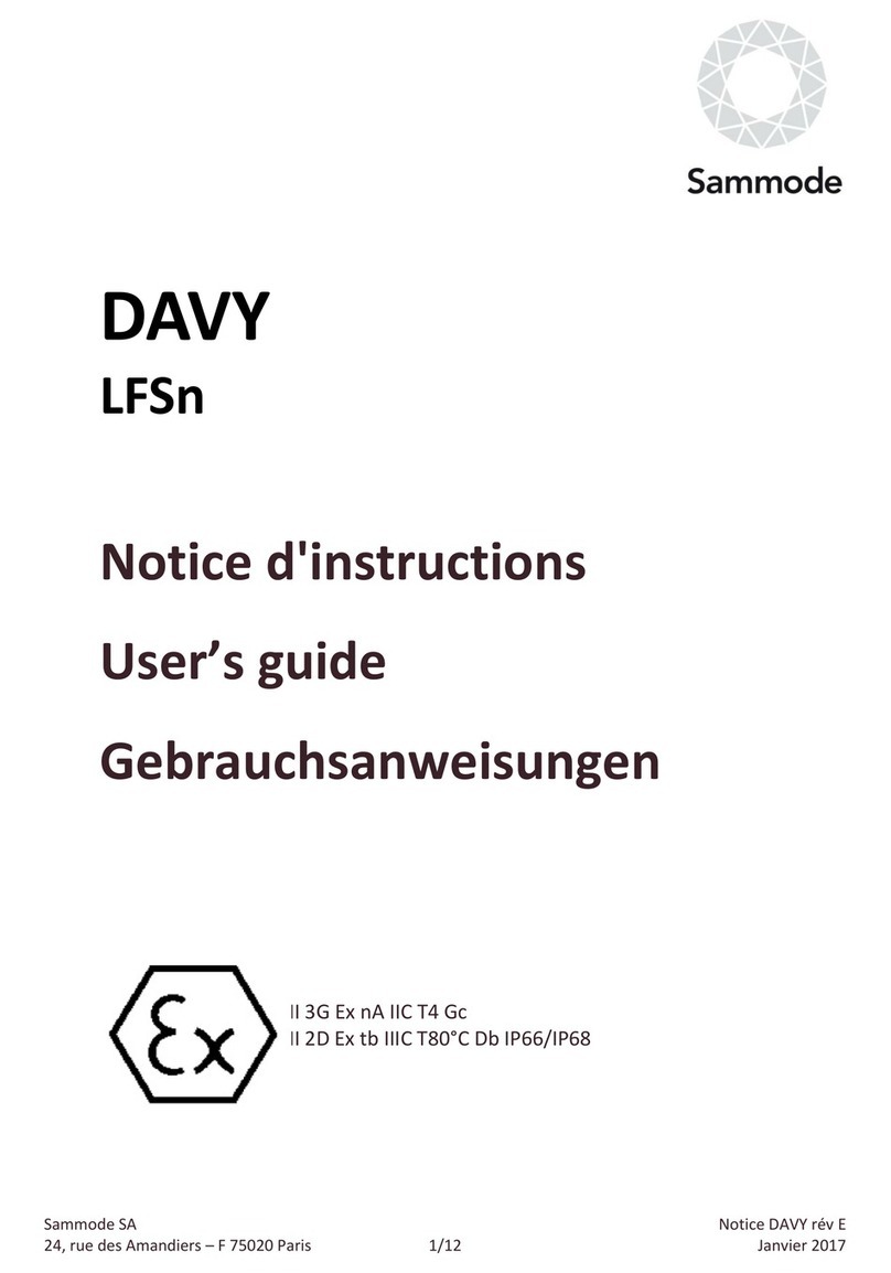 Sammode DAVY LFSn user guide
