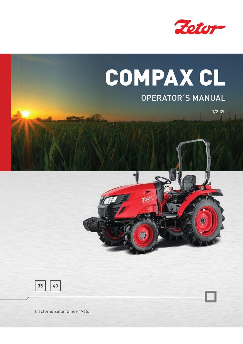 Zetor COMPAX CL Series User manual