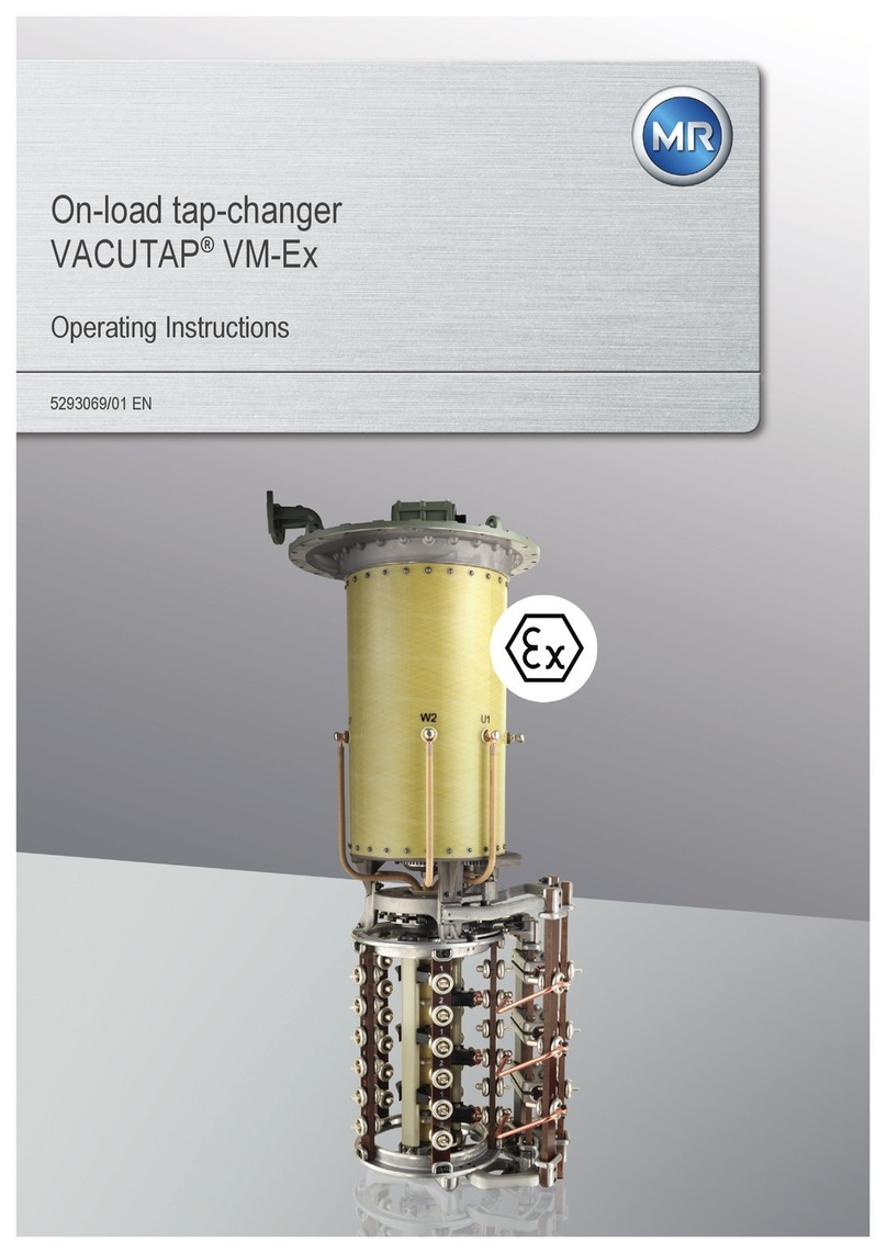 Maschinenfabrik Reinhausen VACUTAP VM-Ex operating instructions