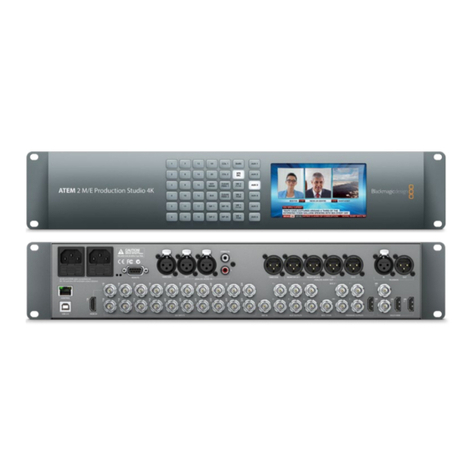 Atem Constellation 8K Installation and operation manual