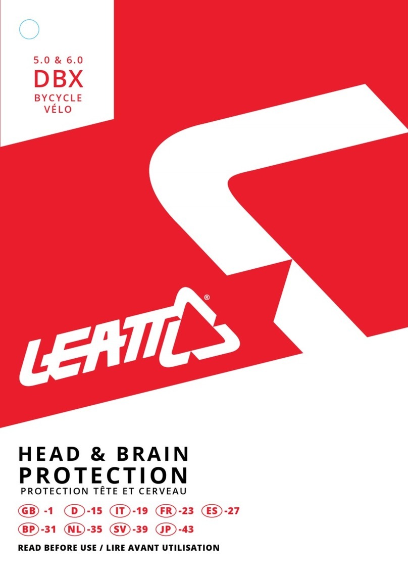 Leatt DBX 5.0 User manual