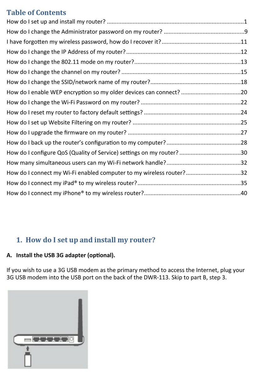 D-Link DWR-113 User manual