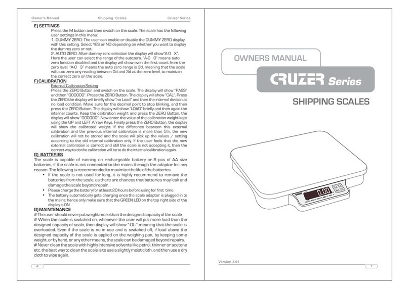 SMART CRUZER Series User manual