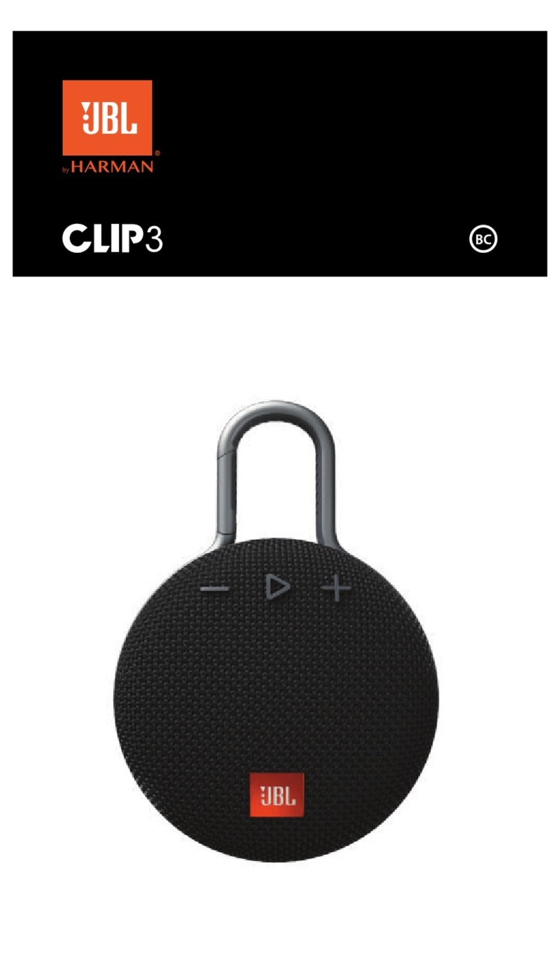 Harman JBL CLIP3 User manual