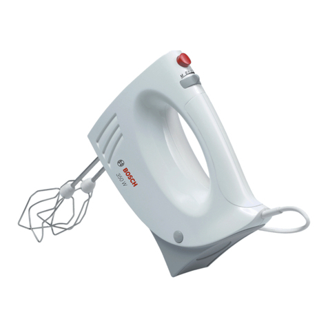 Bosch MFQ35 series instruction manual