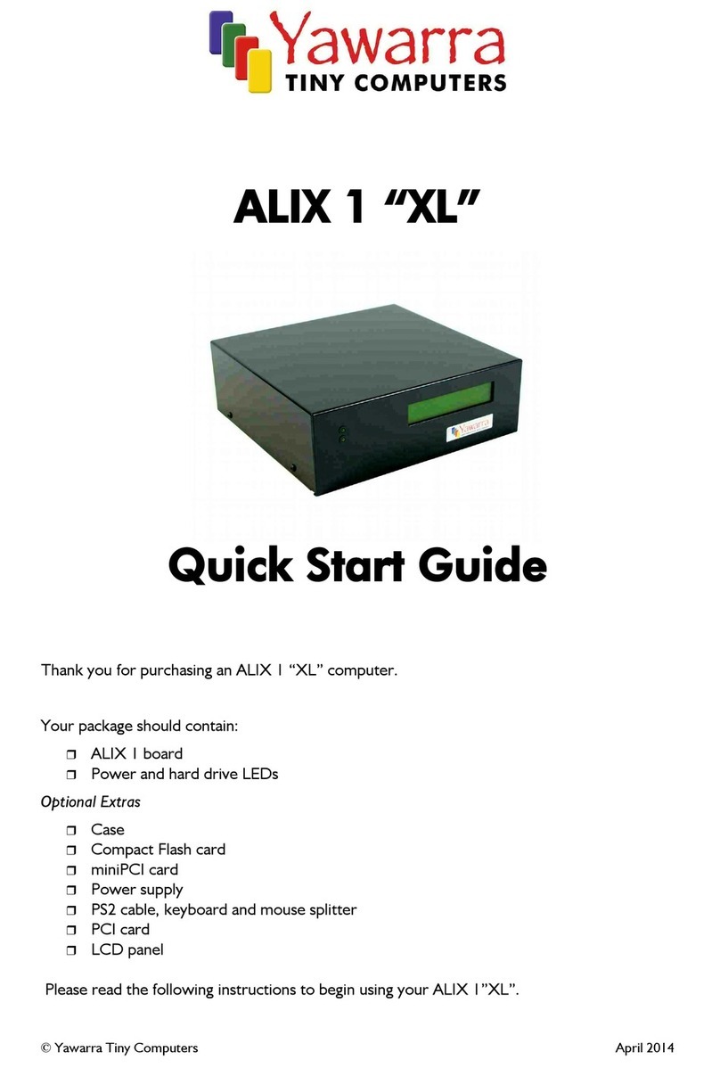 Yawarra ALIX 1 XL User manual