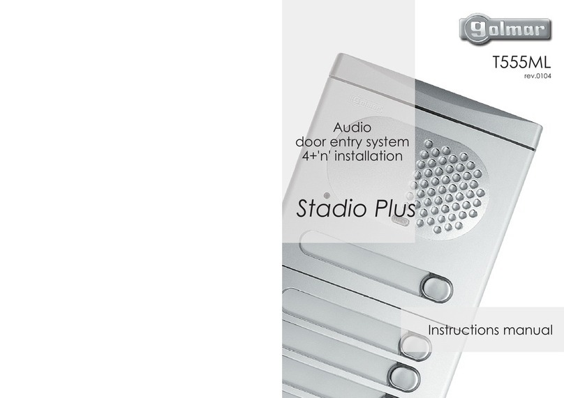 golmar Stadio Plus T555ML instruction manual