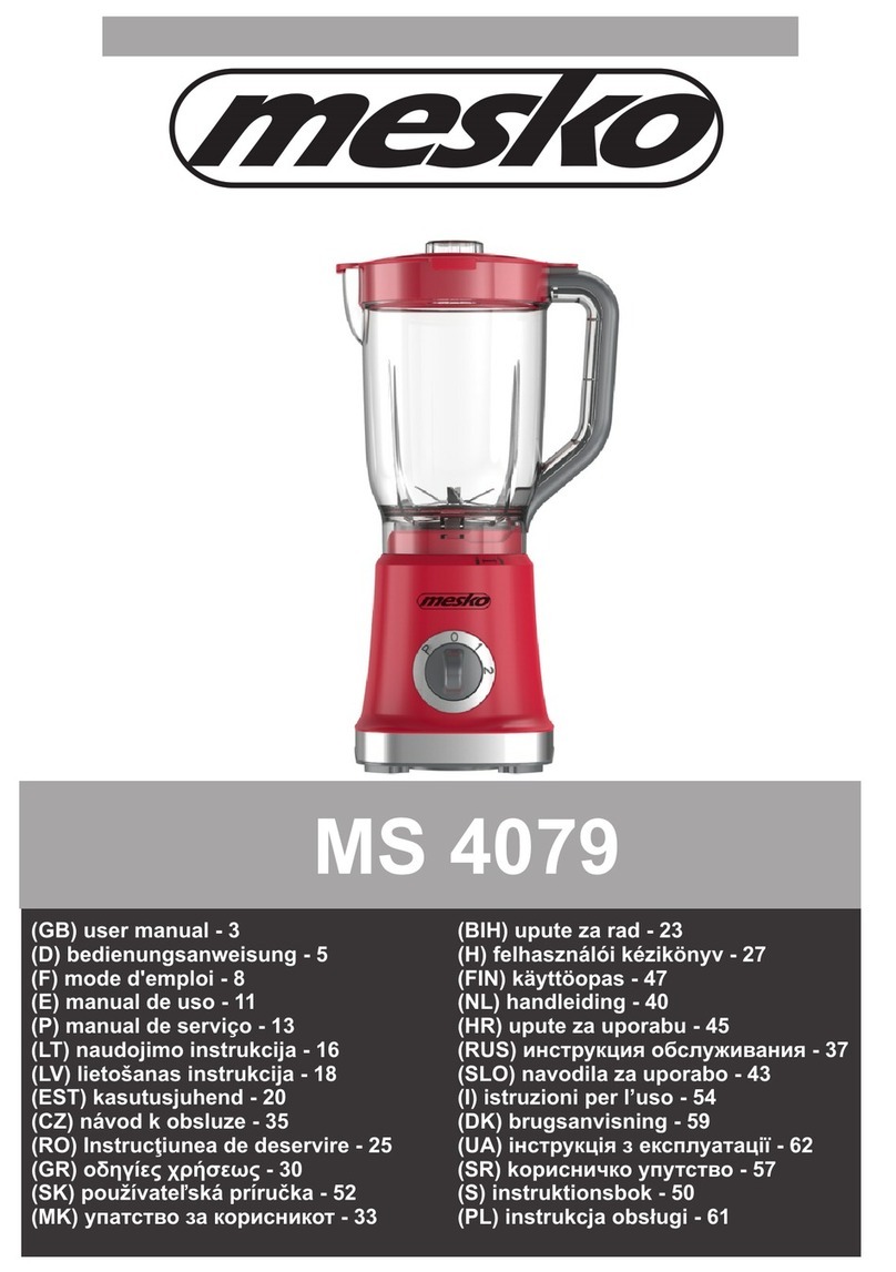 Mesko MS 4079 User manual
