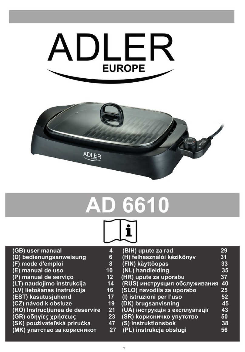 Adler AD 6610 User manual