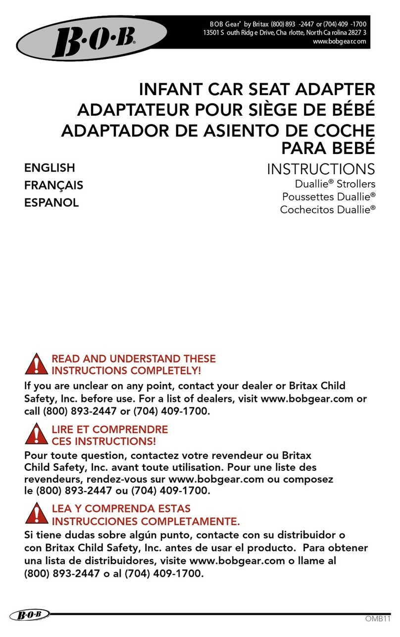 Britax BOB Gear Duallie CS1011 User manual