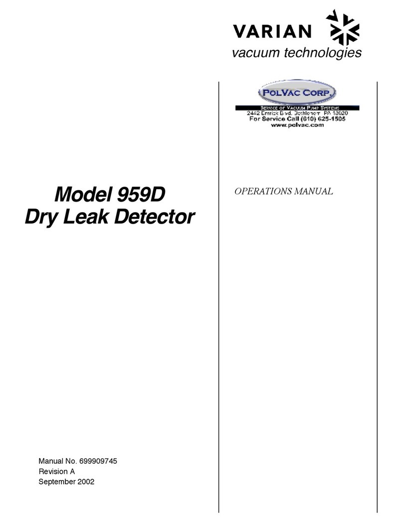 Varian 959D Operation manual