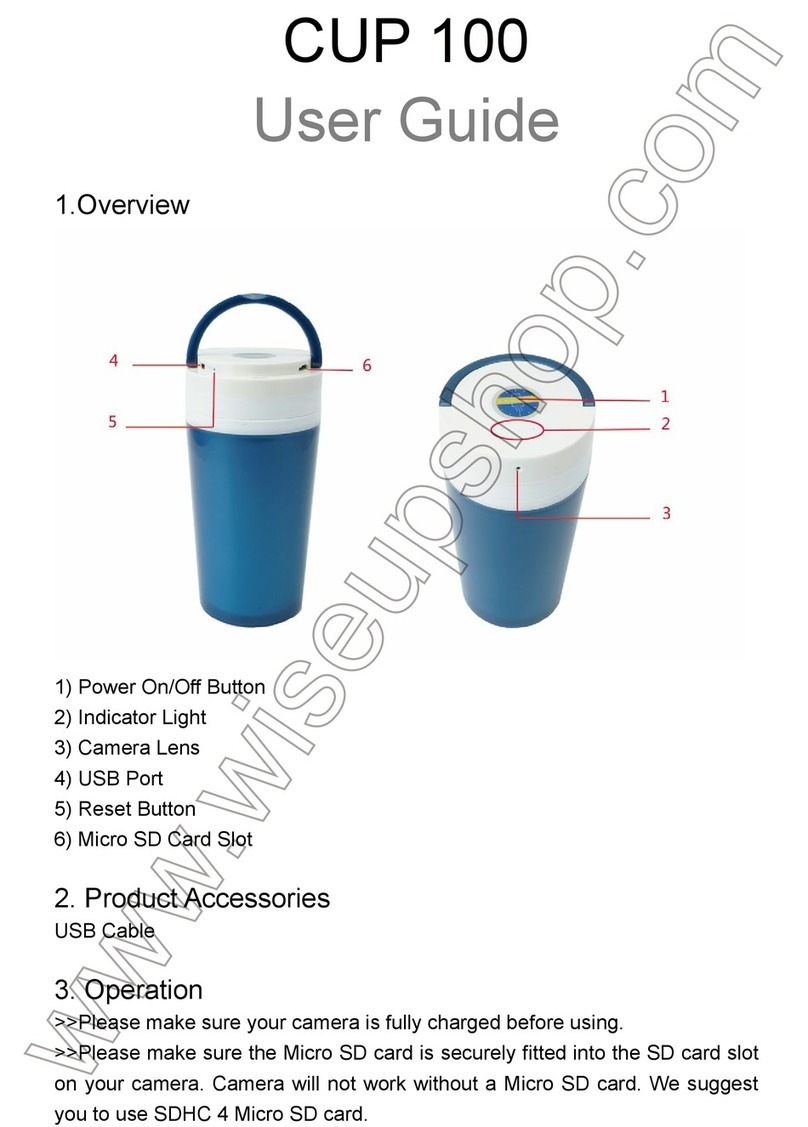 Wiseup CUP 100 User manual