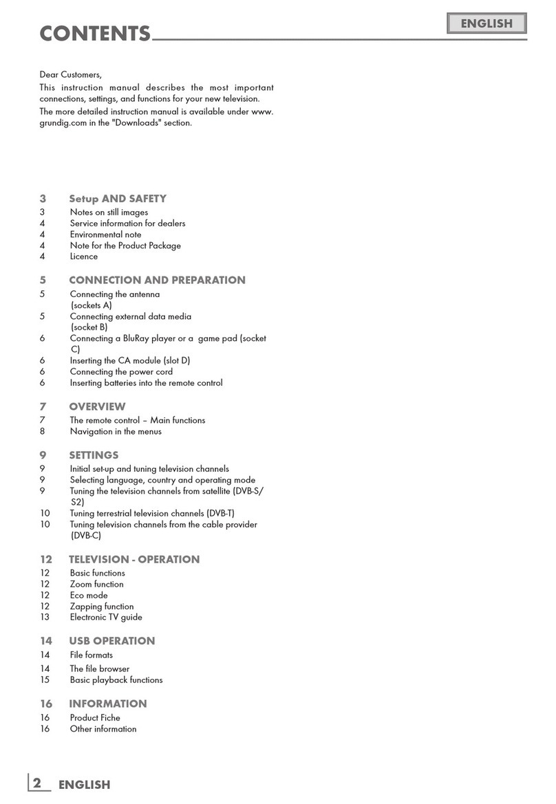 Grundig 48 VLE 5421 BG User manual
