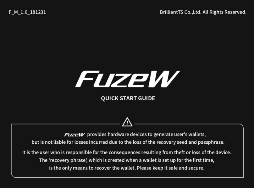 BrilliantTS FuzeW quick start guide
