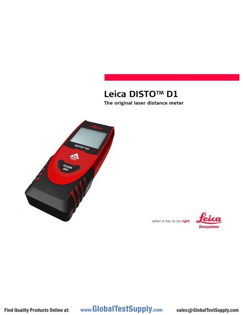 Leica Geosystems DISTO D1 manual
