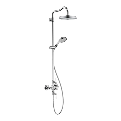 Axor Montreux 16572 1 Series Instruction Manual