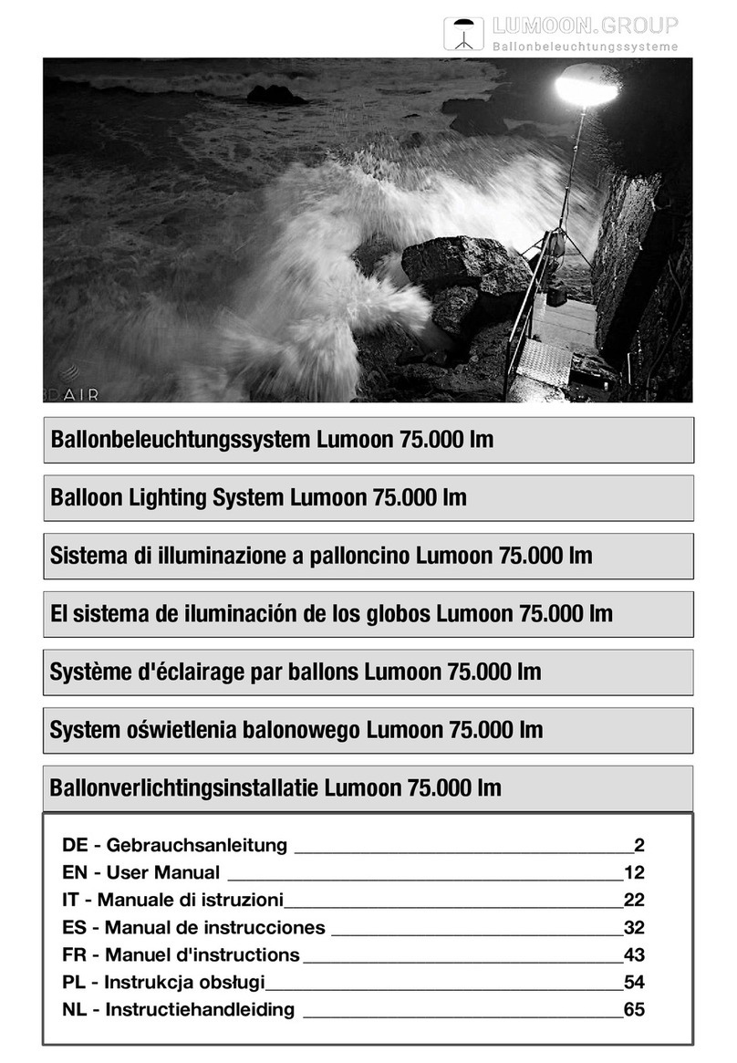 Lumoon Group Lumoon 75.000 lm user manual Lumoon Group Lumoon 75.000 lm user manual
