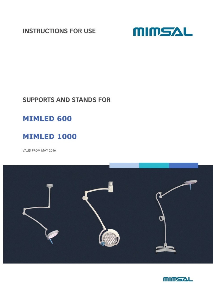 MIMSAL MIMLED 600 Instructions for use