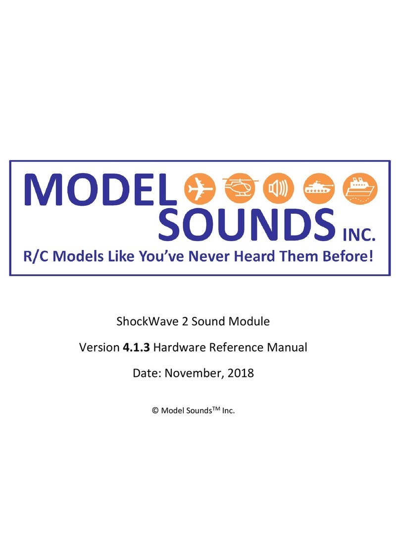 MODEL SOUNDS ShockWave 2 Hardware reference manual