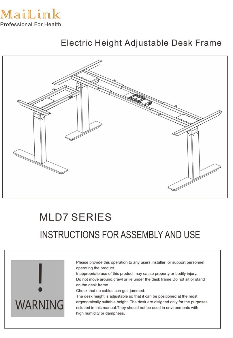 MaiLink MLD7 Series Instructions for assembly and use MaiLink MLD7 Series Instructions for assembly and use