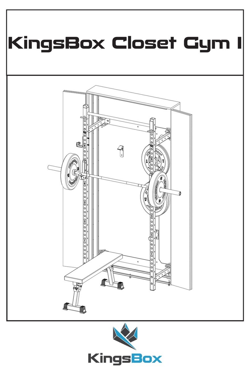 KingsBox Closet Gym I User manual