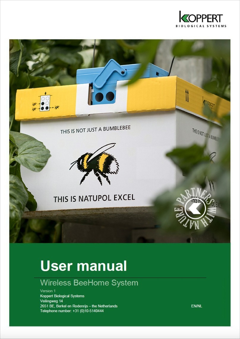 Koppert Wireless Beehome user manual