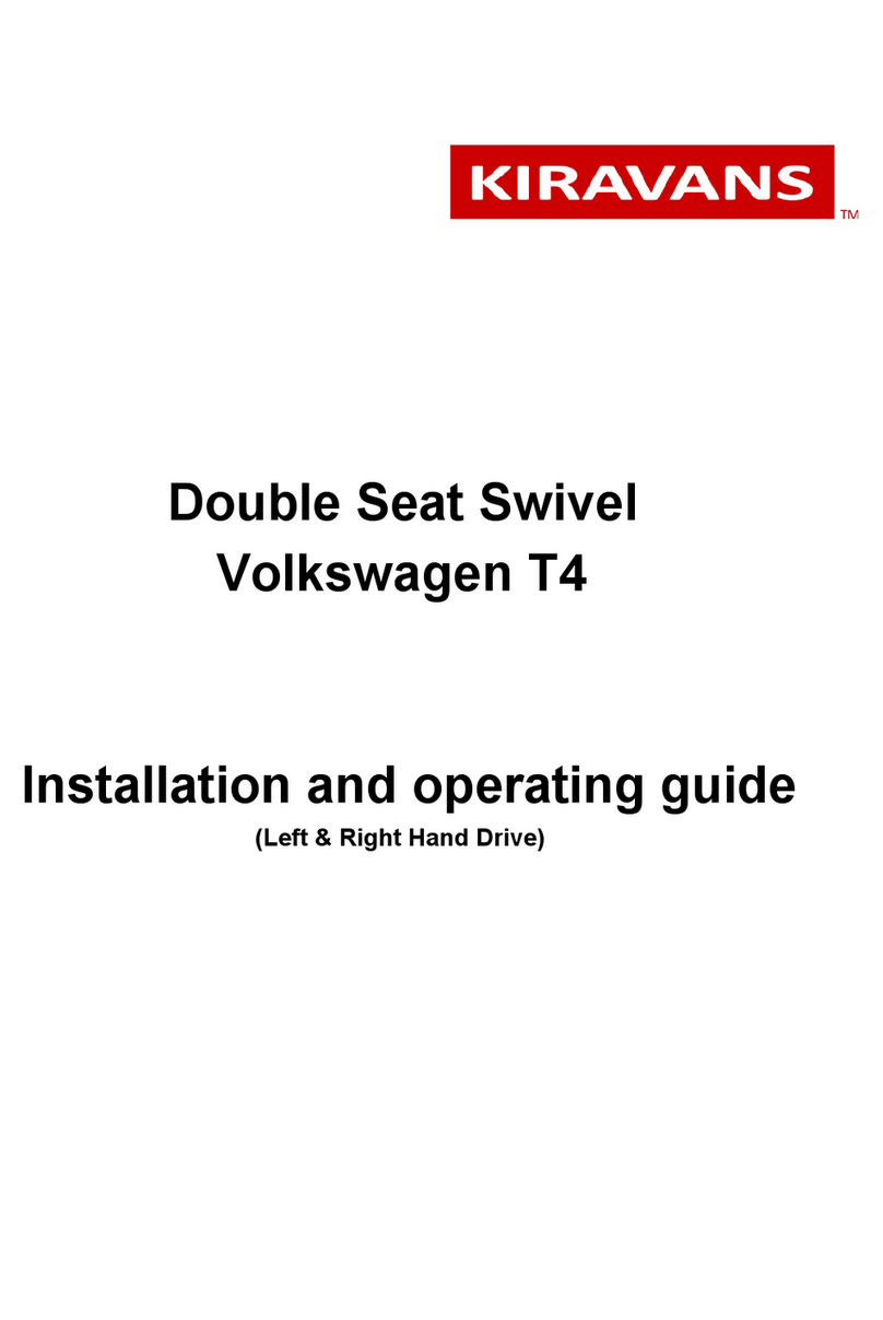 Kiravans T4 Installation and operating guide