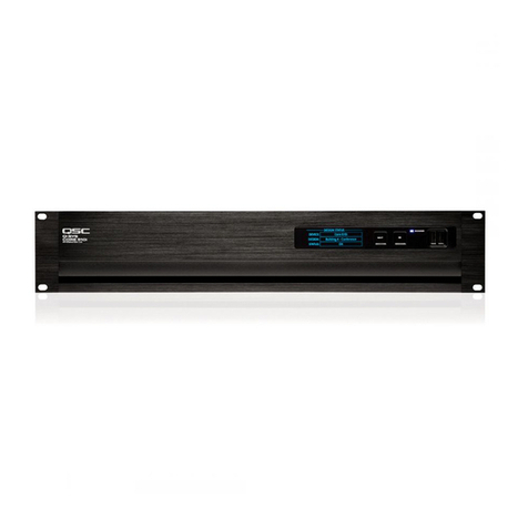 QSC Q-SYS CORE 510i Installation manual
