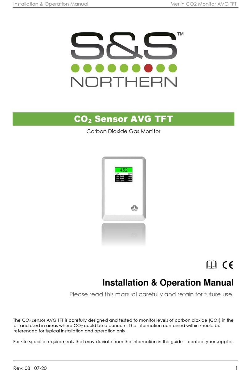 S&S Northern Merlin CO2 AVG Installation & operation manual