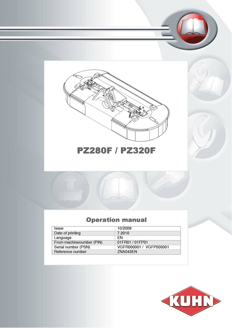 KUHN PZ280F Operation manual