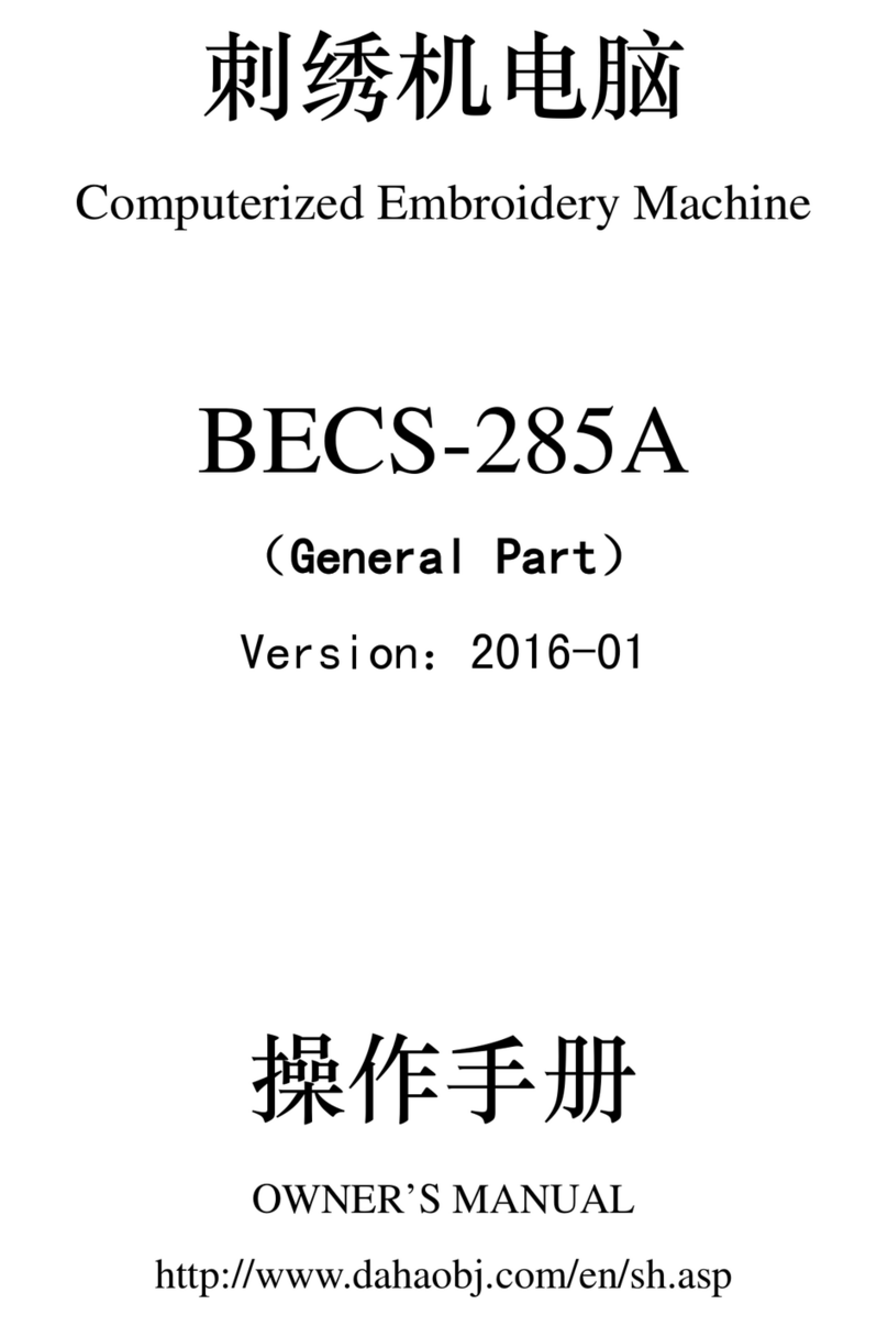 DAHAO BECS-285A owner's manual