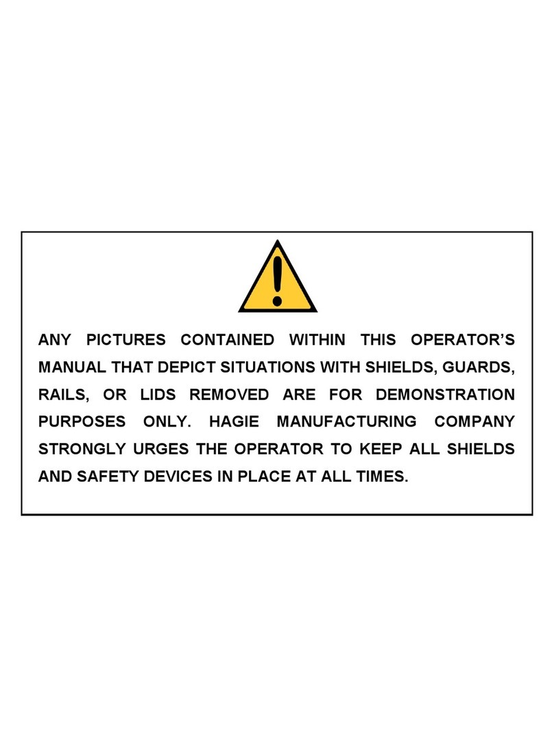 Hagie UpFront 120ft BOOMS Operator's manual