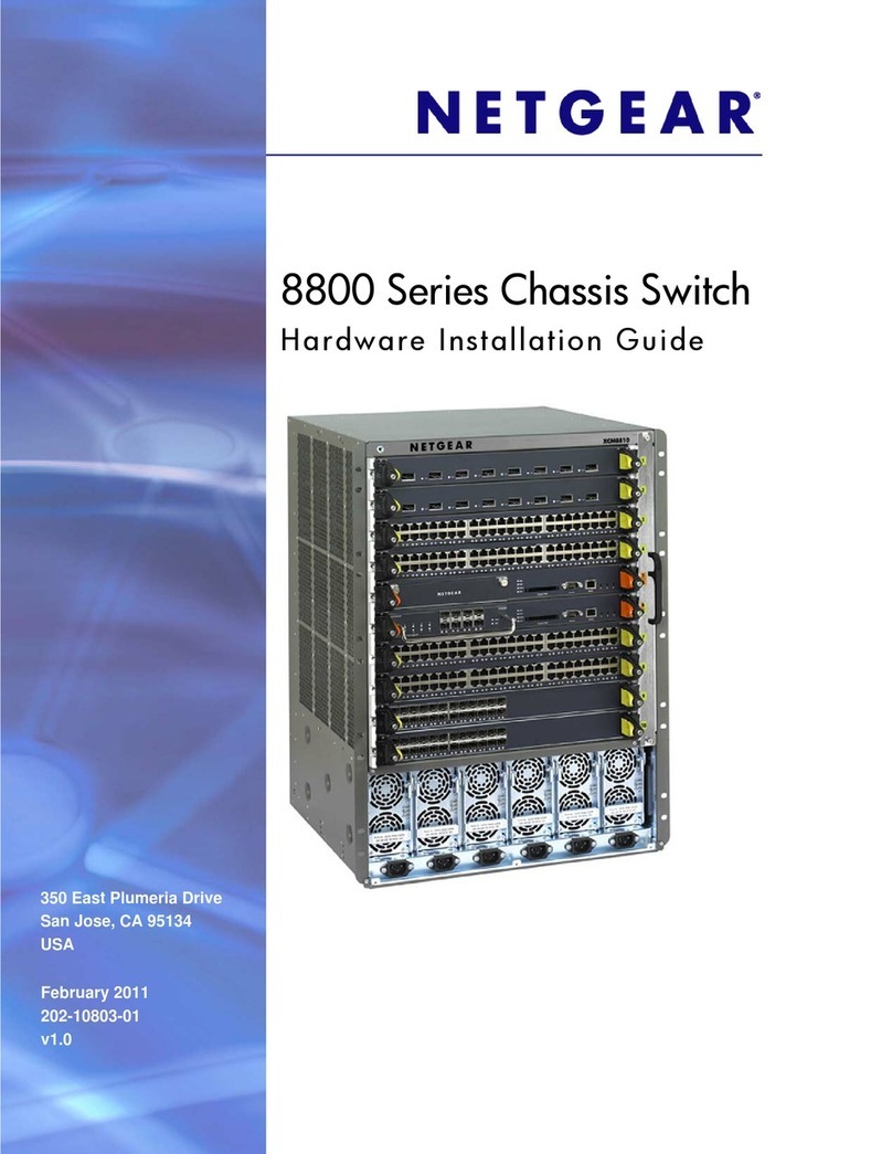 NETGEAR 8800 Series Hardware installation guide