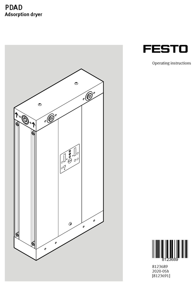 Festo PDAD operating instructions