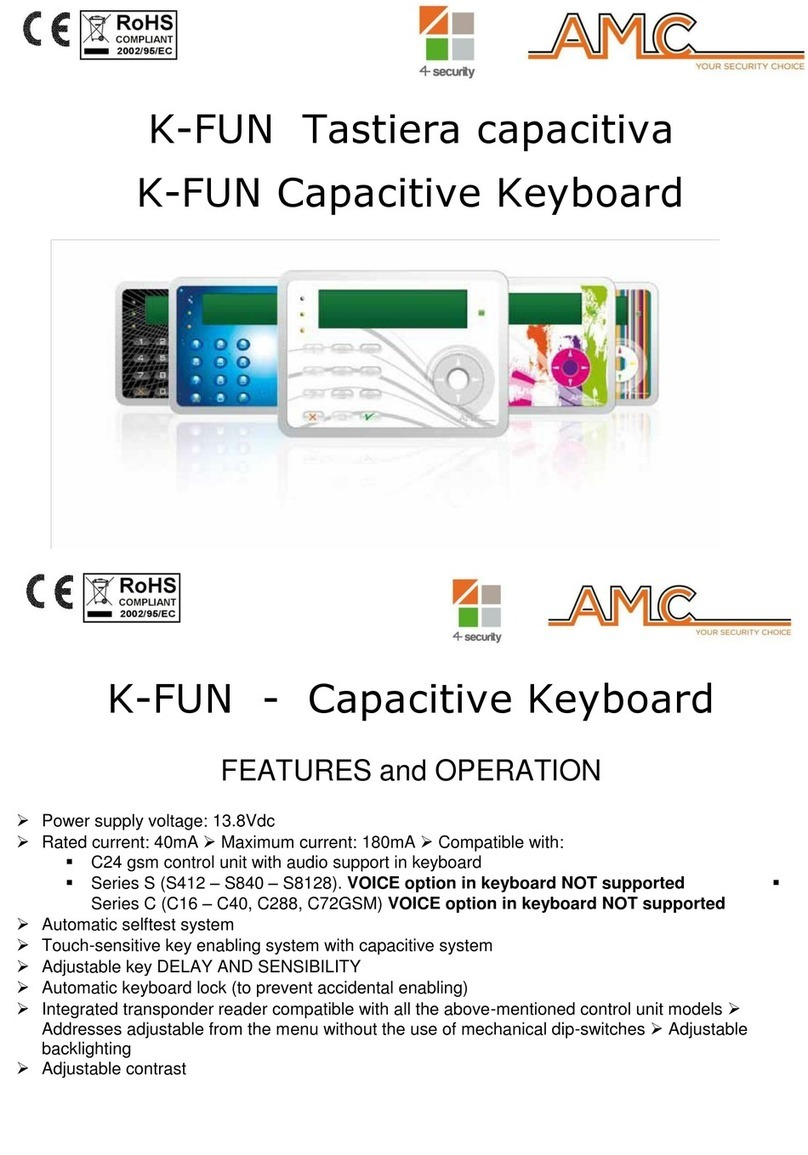AMC K-FUN User manual