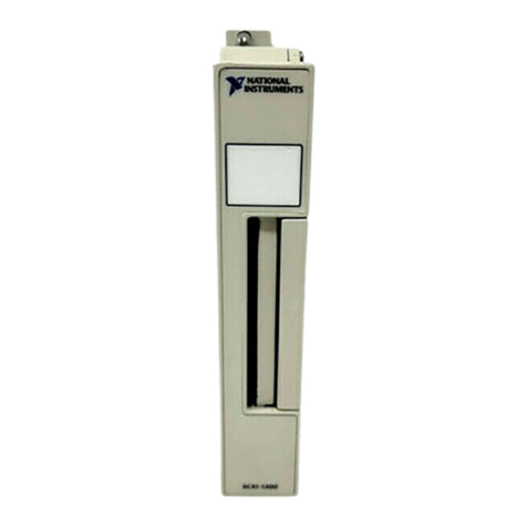 National Instruments SCXI-1317 User manual National Instruments SCXI-1317 User manual