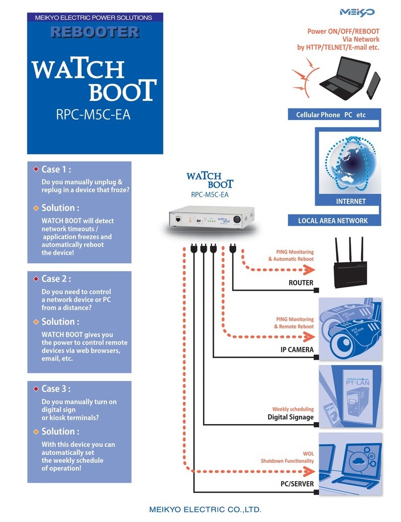Meikyo Watchboot RPC-M5C-EA quick start guide Meikyo Watchboot RPC-M5C-EA quick start guide