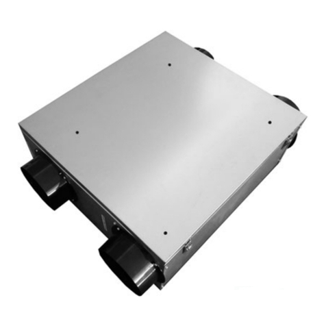 Ortech OD-ERV 150AC User manual